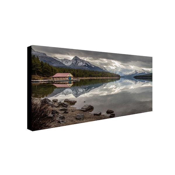 Pierre Leclerc 'Jasper Reflection' Canvas Art,12x24